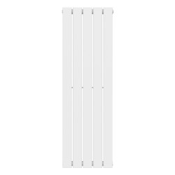 Vertical radiator NAVIN LARGO 376х1200-5, anticor, white