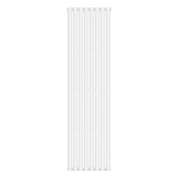 Vertical radiator NAVIN ELLIPSE 480х1800-8, anticor, white