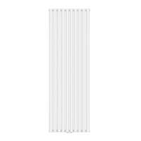 Grzejnik BIAŁY NAVIN Ellipse Double 600х1800-10 (50mm), anticor