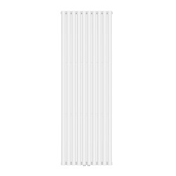 Grzejnik BIAŁY NAVIN Ellipse Double 600х1800-10 (50mm), anticor