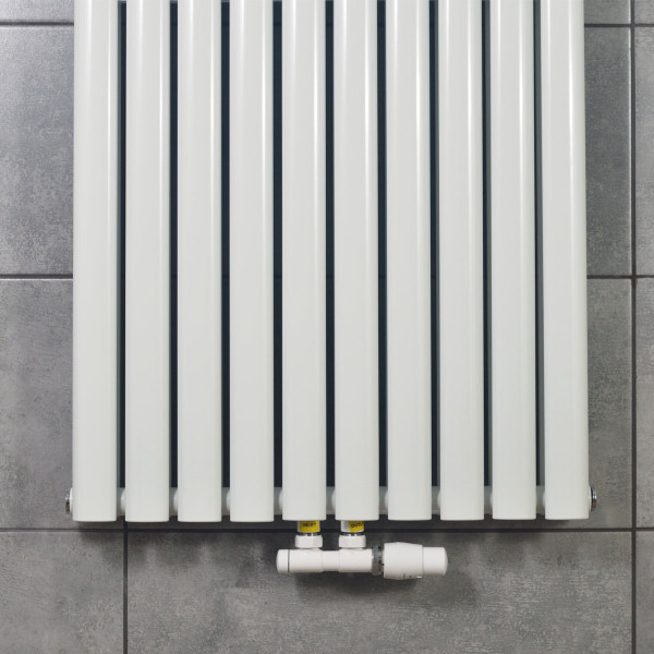 Grzejnik BIAŁY NAVIN Ellipse Double 600х1800-10 (50mm), anticor