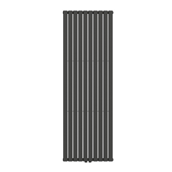 Grzejnik CZARNY NAVIN Ellipse Double 600х1800-10 (50mm), anticor