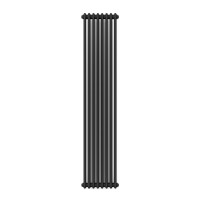 Grzejnik CZARNY NAVIN CALIDUM 2-8 380x1800, antikor
