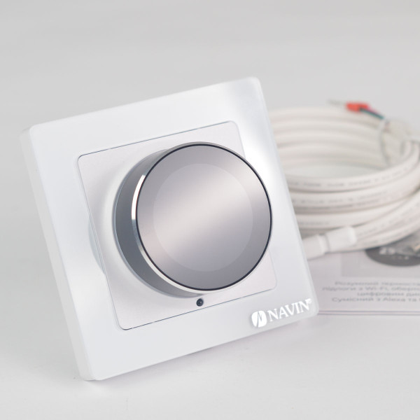 Termostat NAVIN EH20R-16A Wi-Fi, Tuya, do ogrzewania podłogowego, biały