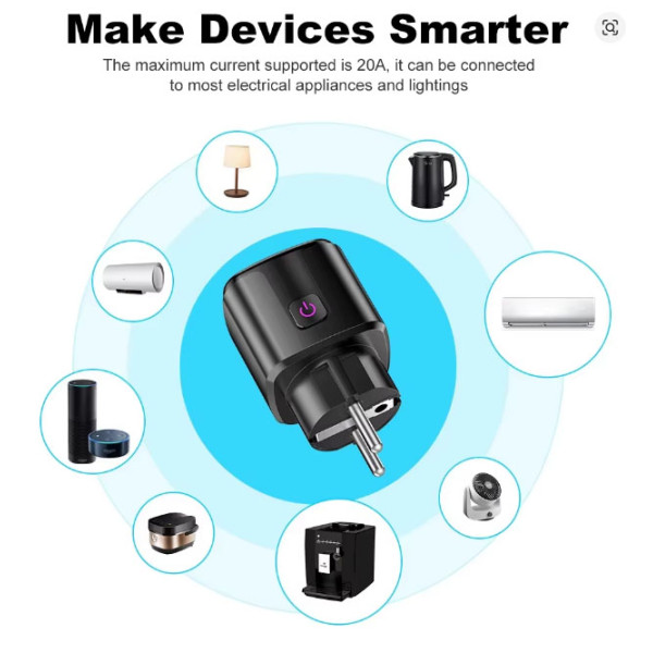 NAVIN Wi-Fi thermostat controller for underfloor heating WT410 W-16A black