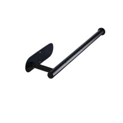 Wieszak na ręczniki PAPIEROWE 336  mm, matowy czarny