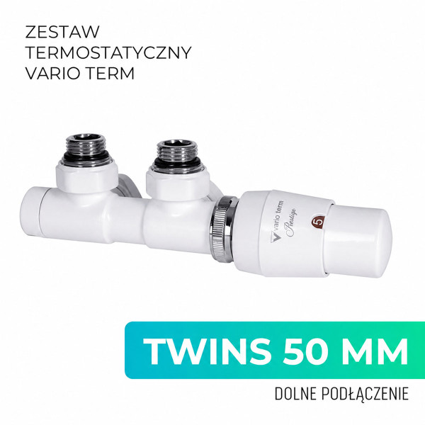 Zestaw VarioTerm TWINS Prestige Bialy Prawy TSGS0206CFK/P
