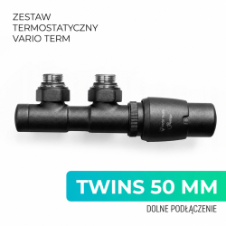 TWINS Prestige Czarny strukturalny Prawy TSGS0214CFK/P