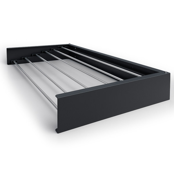 Suszarka ścienna do ubrań NAVIN LinoFlat 100 czarna Suszarka ścienna do ubrań NAVIN LinoFlat 100 czarna