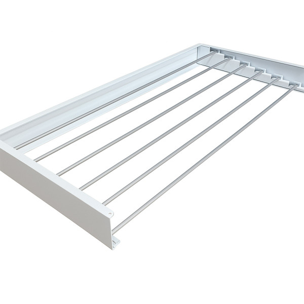 Suszarka ścienna do ubrań NAVIN LinoFlat 100 biała