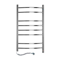 Elektryczny grzejnik łazienkowy NIERDZEWNY CAMELLIA 480х800 Termostat, lewa