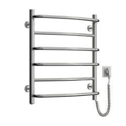 Elektryczny grzejnik łazienkowy NIERDZEWNY OMEGA 530х600 prawa