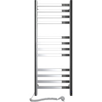 Elektryczny grzejnik łazienkowy NIERDZEWNY AVANGARD Sensor 480×1200, lewy, Wi-Fi