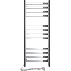 Elektryczny grzejnik łazienkowy NIERDZEWNY AVANGARD Sensor 480×1200, lewy, Wi-Fi