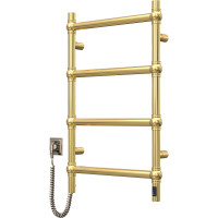 Grzejnik łazienkowy elektryczny Navin Retro 500х800 Sensor, lewa, gold
