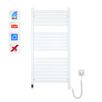 Electric Bathroom Radiator WHITE AVANGARD X WiFi 480х1000 right