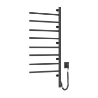 Electric Towel Rail BLACK ARABESQUE Sensor 480х1000