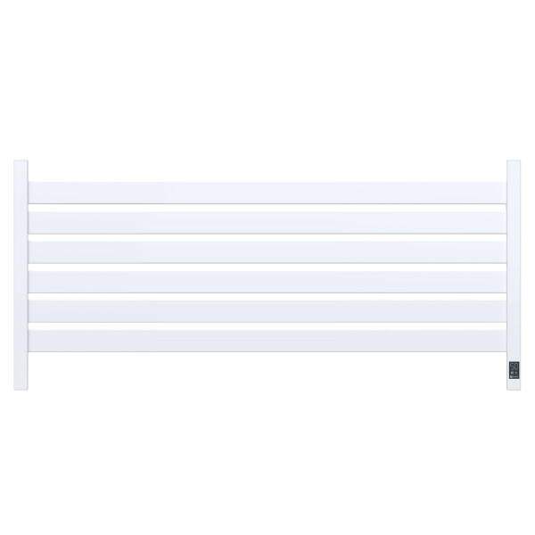 Elektryczny grzejnik łazienkowy Navin Largo 1100x500 Sensor lewy, biały aksamit, WiFi