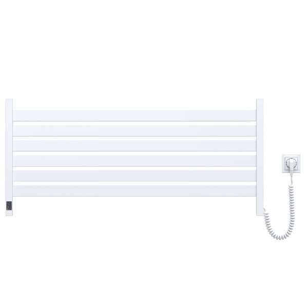 Elektryczny grzejnik łazienkowy Navin Largo 1100x500 Sensor prawy, biały aksamit, WiFi