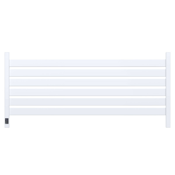 Elektryczny grzejnik łazienkowy Navin Largo 1100x500 Sensor prawy, biały aksamit, WiFi
