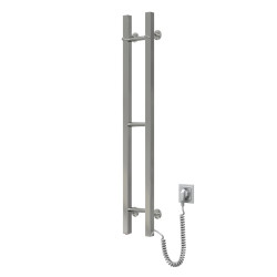 Stainless Steel Electric Towel Rail SILOUETTE QUADRO 160x1000 right