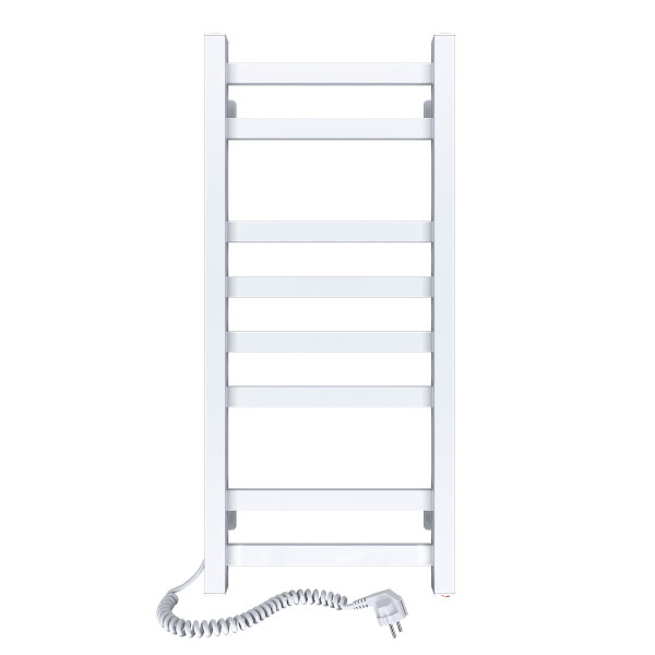 Electric Towel Rail WHITE AVANGARD 360х800 left