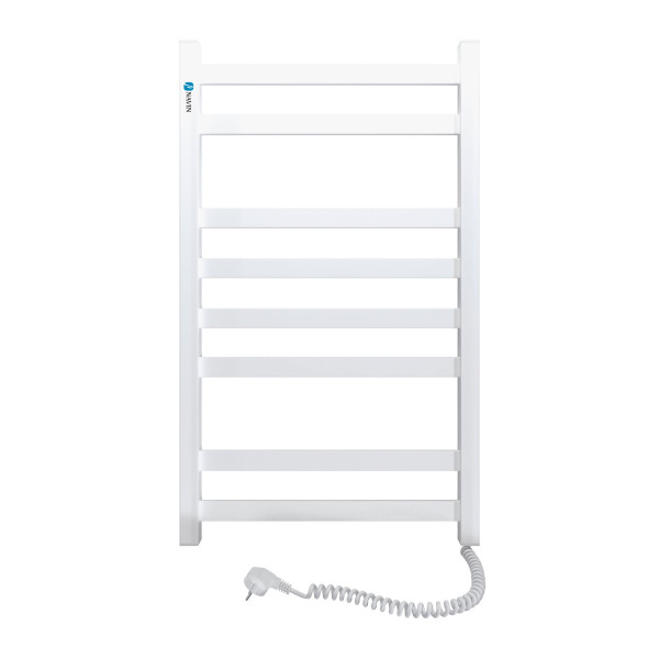 Electric Towel Rail WHITE AVANGARD 480x800 right