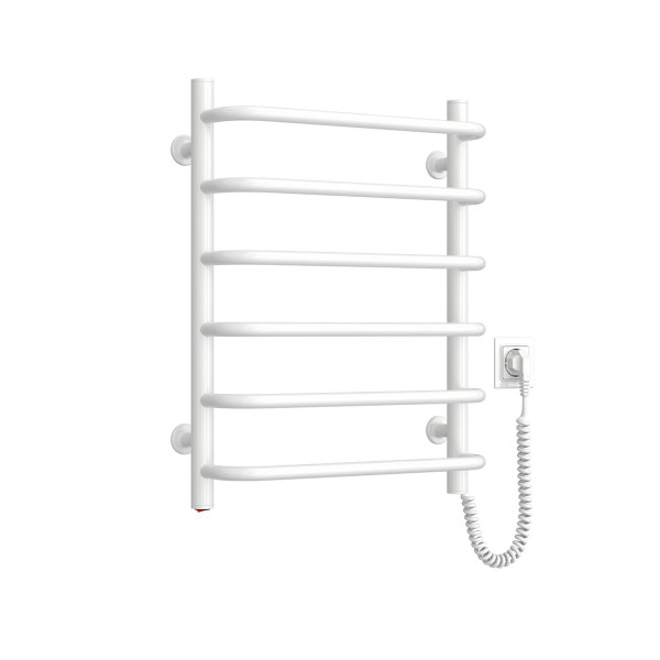 Electric Towel Rail WHITE SYMPHONIA 480x600 right