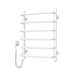 Electric Towel Rail WHITE SYMPHONIA 480x600 left