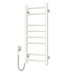 Electric Towel Rail WHITE CAMELLIA 360х800 left