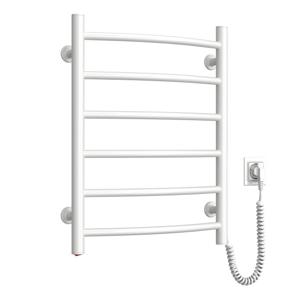 Electric Towel Rail WHITE CAMELLIA 480x600 right