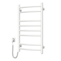 Electric Towel Rail WHITE CAMELLIA 480х800 left
