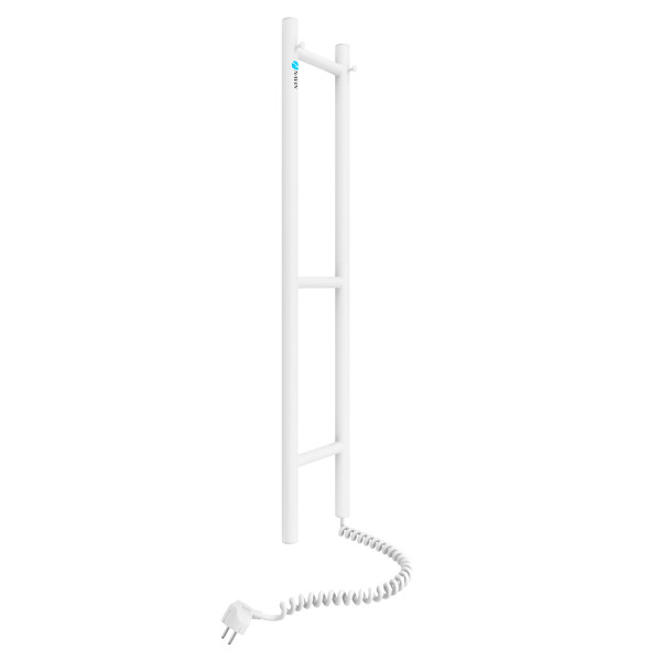 Electric Towel Rail WHITE SILOUETTE 160х1000 right