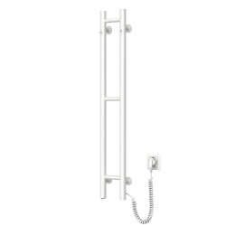 Electric Towel Rail WHITE SILOUETTE 160х1000 right