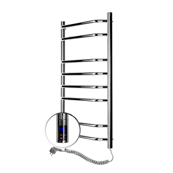 Stainless Steel Electric Towel Rail BLUES Sensor 480х800 right