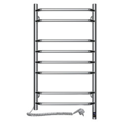 Stainless Steel Electric Towel Rail BLUES Sensor 480х800 left