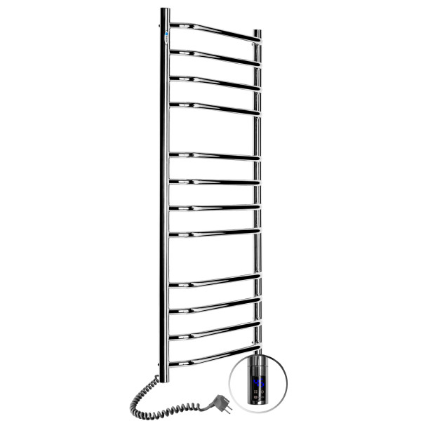 Stainless Steel Electric Towel Rail BLUES Sensor 480х1200 left