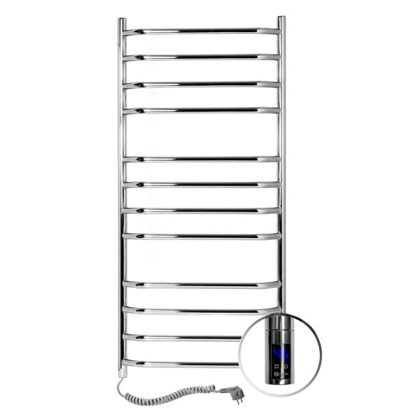 Stainless Steel Electric Towel Rail BLUES Sensor 480х1200 left