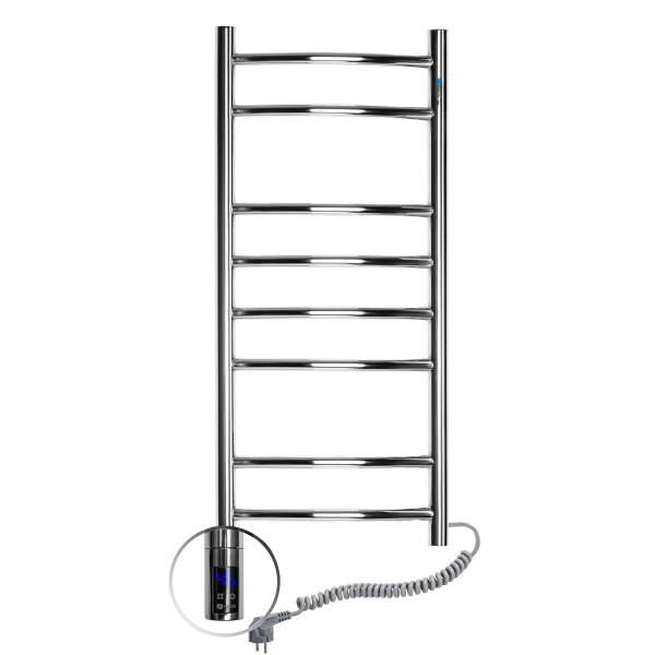 Stainless Steel Electric Towel Rail CAMELLIA Sensor 360х800 right