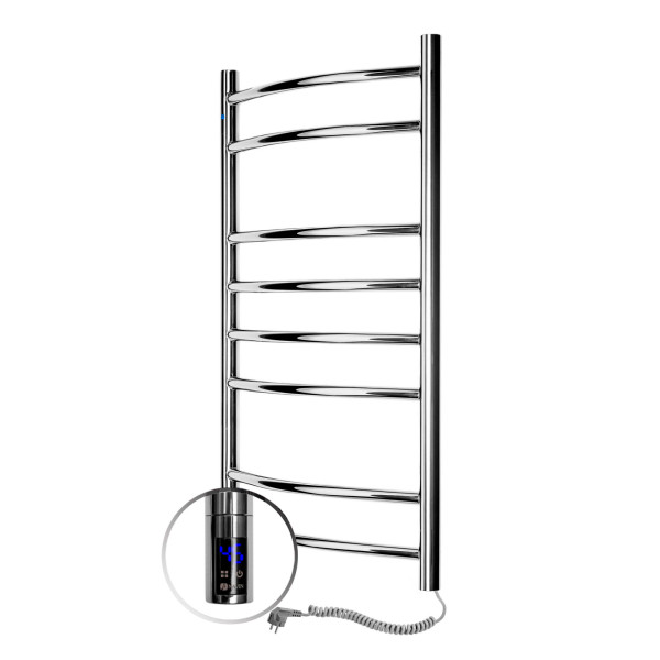 Stainless Steel Electric Towel Rail CAMELLIA Sensor 480х800 right