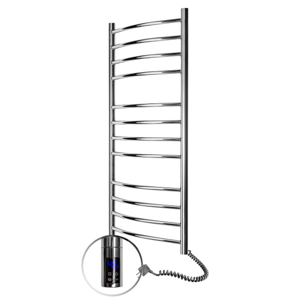 Stainless Steel Electric Towel Rail CAMELLIA Sensor 480х1200 right