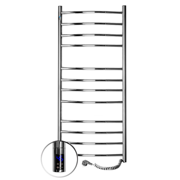 Stainless Steel Electric Towel Rail CAMELLIA Sensor 480х1200 right