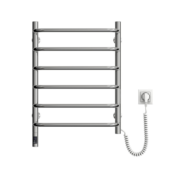 Stainless Steel Electric Towel Rail SYMPHONIA Sensor 480x600 right