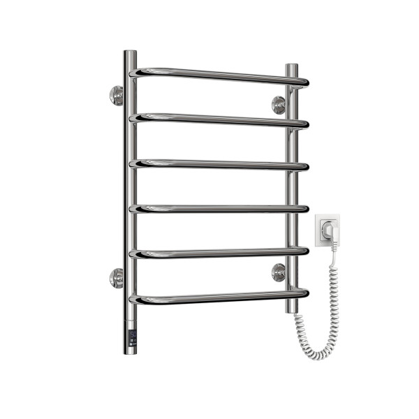 Stainless Steel Electric Towel Rail SYMPHONIA Sensor 480x600 right