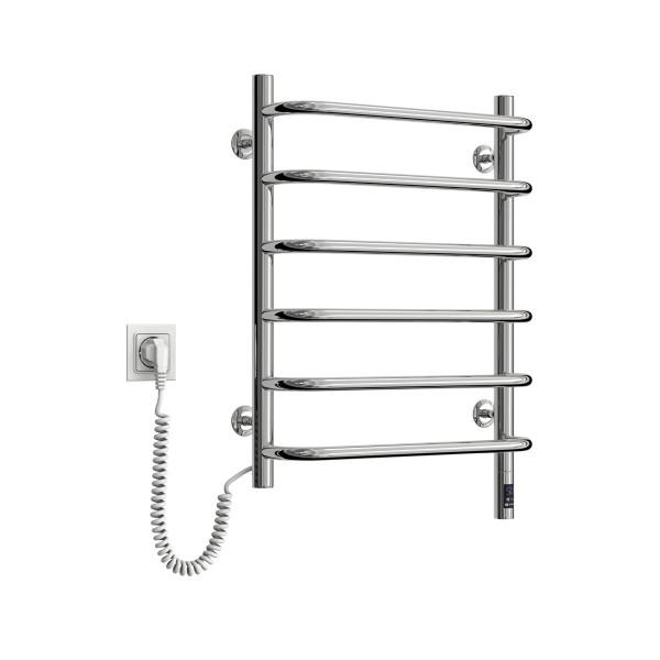 Stainless Steel Electric Towel Rail SYMPHONIA Sensor 480x600 left