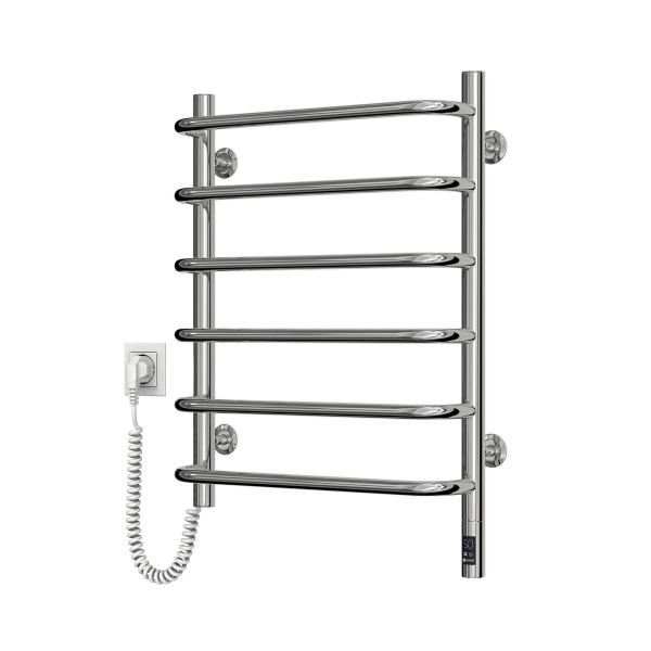 Stainless Steel Electric Towel Rail SYMPHONIA Sensor 480x600 left