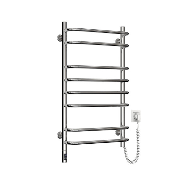 Stainless Steel Electric Towel Rail SYMPHONIA Sensor 480х800 right