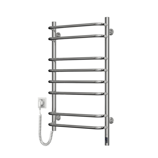 Stainless Steel Electric Towel Rail SYMPHONIA Sensor 480х800 left