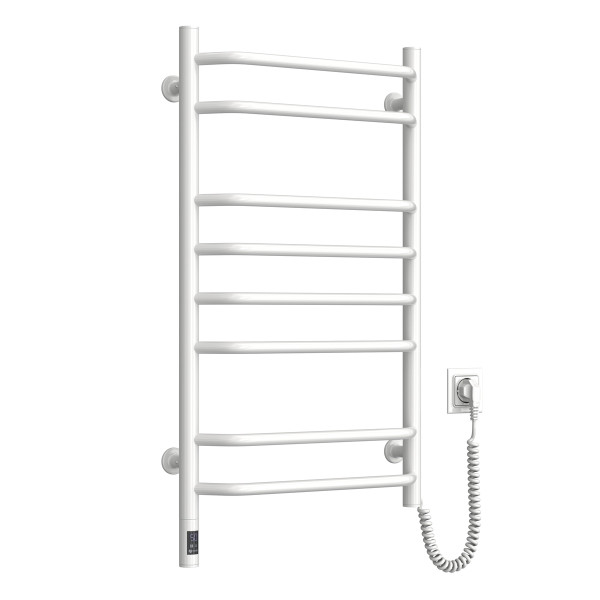 Electric Towel Rail WHITE BLUES Sensor 480x800 right