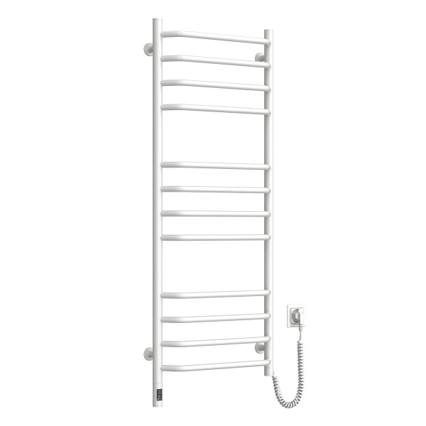 Electric Towel Rail WHITE BLUES Sensor 480x1200 right